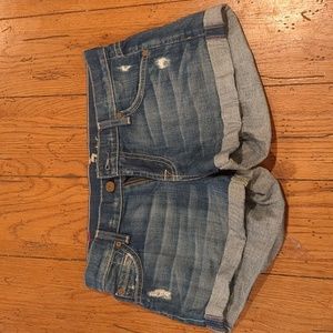 7 For All Mankind - Jean Shorts - 25 waist